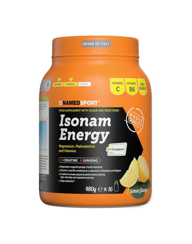 ISONAM ENERGY LEMON 480G