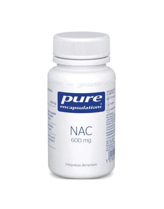PURE ENCAPSUL NAC 600MG 30CPS