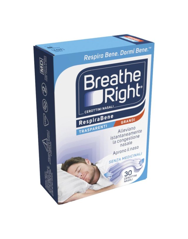 BREATH RIGHT Traspar.Gr.30pz