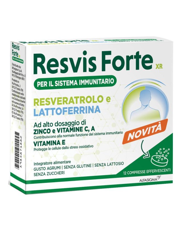 RESVIS*XR Forte 12 Cpr Eff.