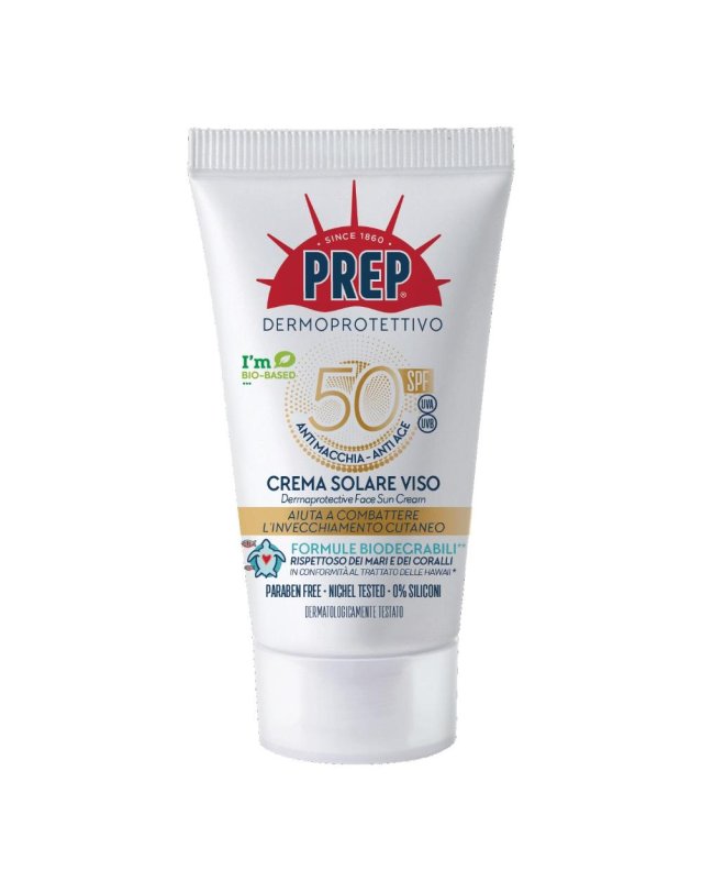 PREP CREMA SOLARE VISO 50 ECO