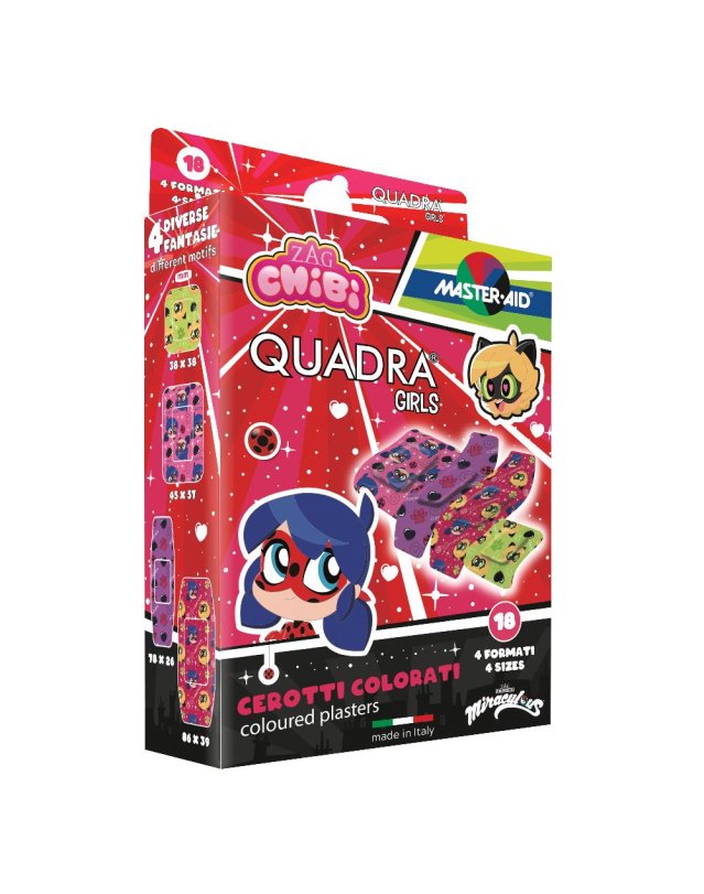 M-aid Quadra Girl Lady Bug 18p