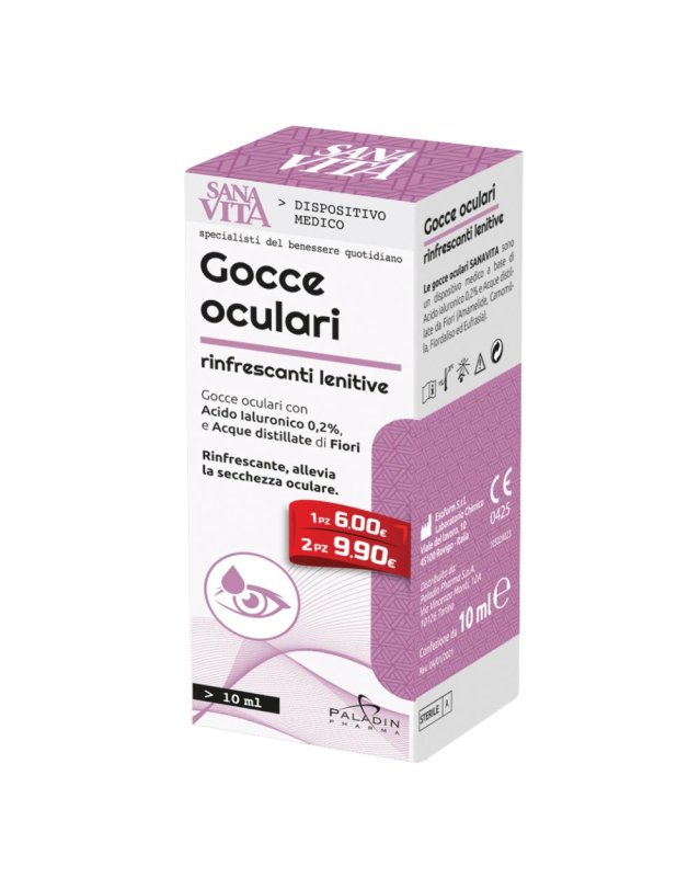 SANAVITA Gocce Ocul.Len/Rinf.