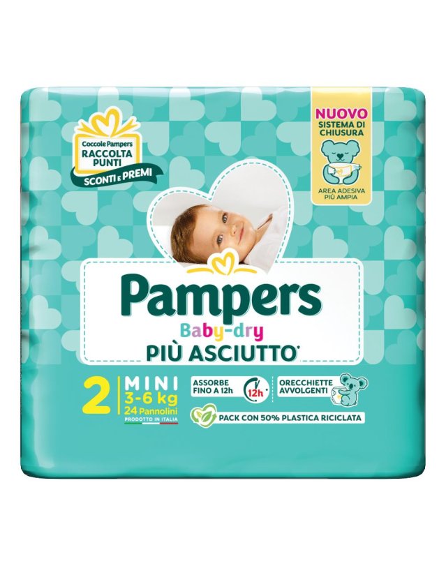 PAMPERS BD DOWNCOUNT MINI 24PZ