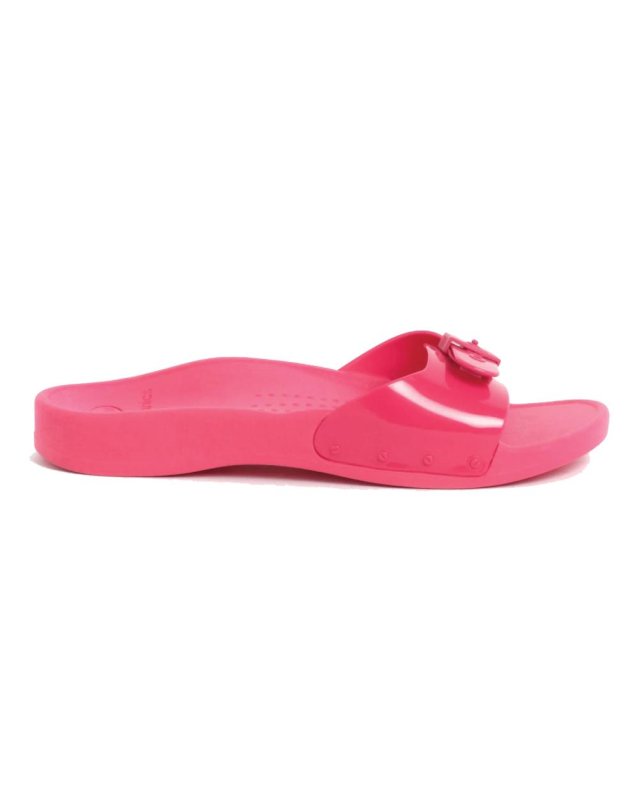 SCHOLL SUN PVC W RUBY RED 36