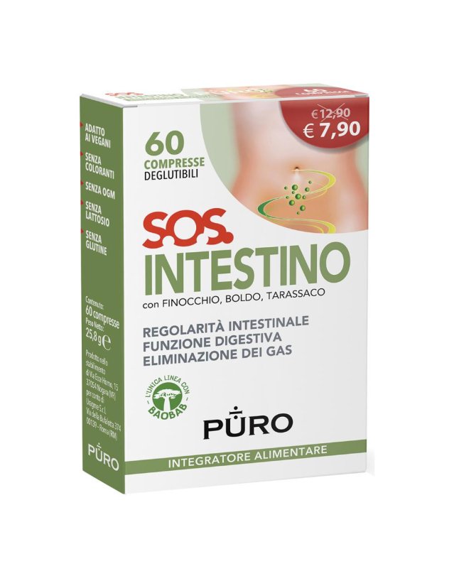 PURO SOS INTESTINO 60CPR DEGLU