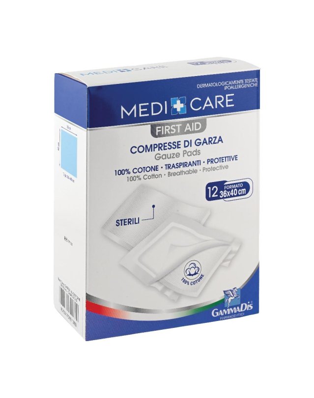 GARZA COTONE 36X40CM 12PZ GARZA COTONE 36X40CM 12PZ