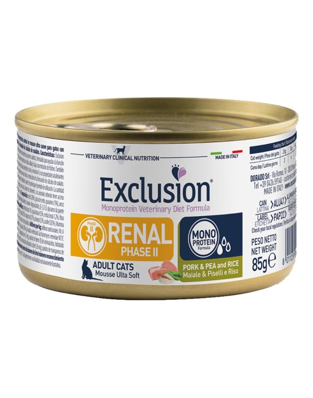 V EXCLUSION MD CAT REN2 PORK 85G