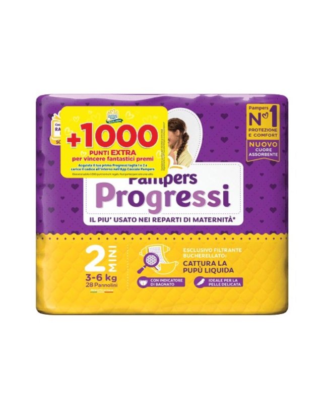 PAMPERS PROG MINI 28PZ
