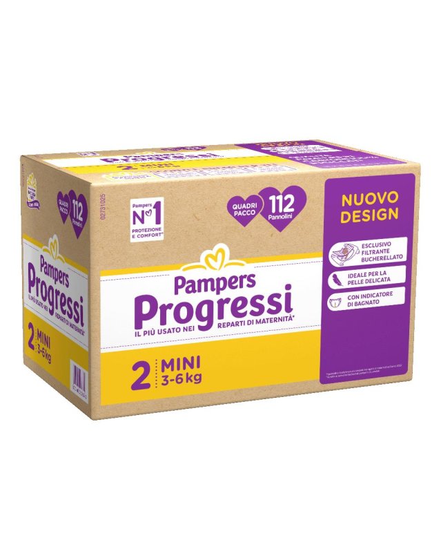 PAMPERS QU PROG MINI 112PZ PAMPERS QU PROG MINI 112PZ