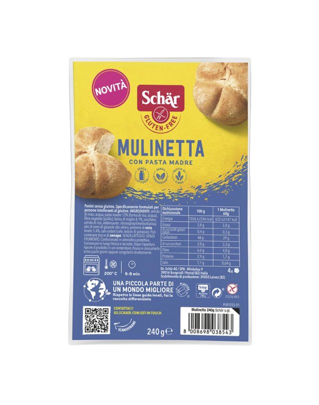 SCHAR Mulinetta 4x60g