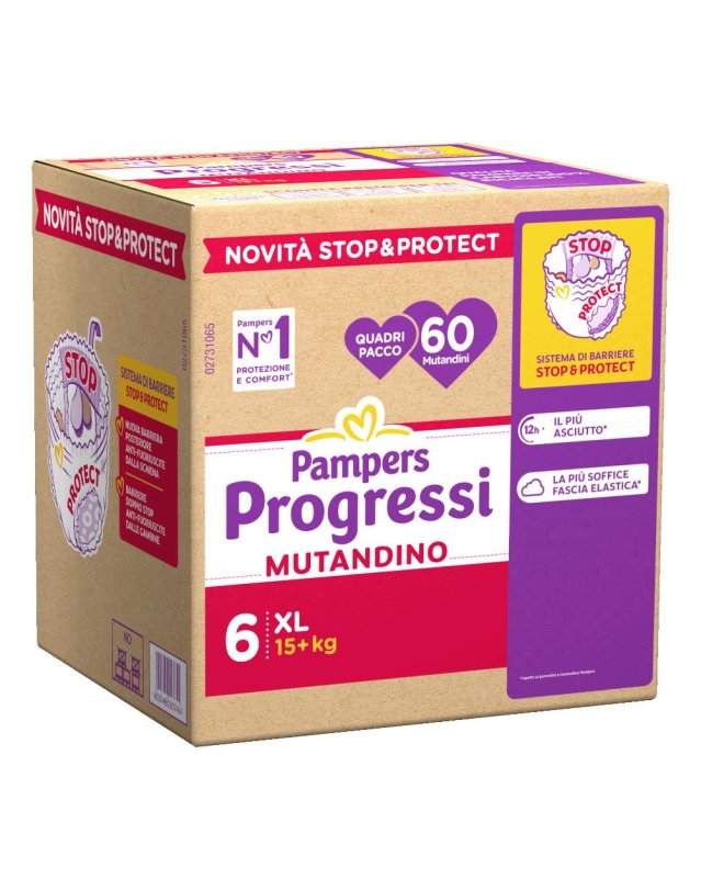 PAMPERS PROG MUT QUADRI XL 60P PAMPERS PROG MUT QUADRI XL 60P