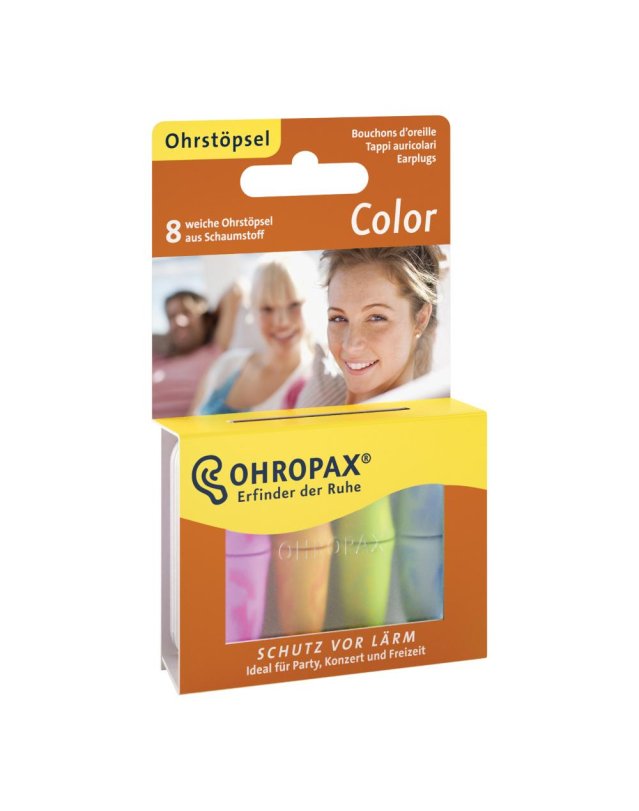OHROPAX Tappi Aur.Sch.Col.8pz