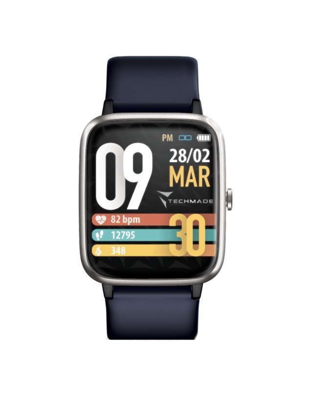 MOVE Smartwatch Deep Blue Silv MOVE Smartwatch Deep Blue Silv