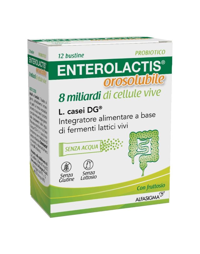 ENTEROLACTIS 12 Bust.Oro*8MLD