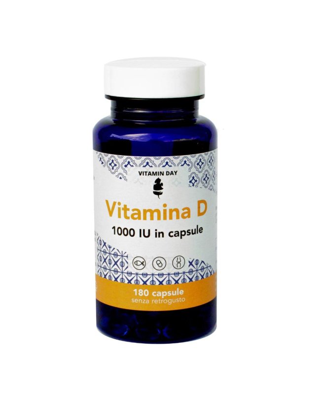 VITAMIN DAY Vit.D 180 Cps VITAMIN DAY Vit.D 180 Cps