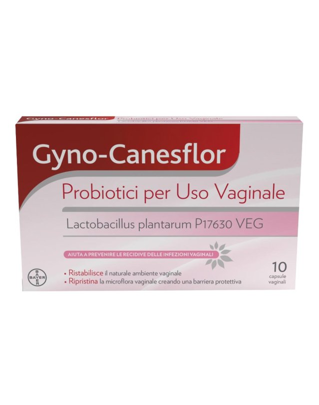 GYNO-CANESFLOR 10CPS VAGINALI