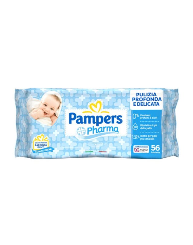 PAMPERS PHARMA SALVIETTE 56PZ