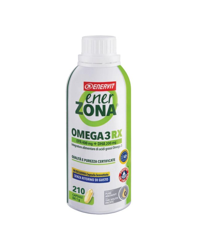 Enerzona Omega 3 RX 210 capsule- Integratore di Acidi Grassi Ricostituente 