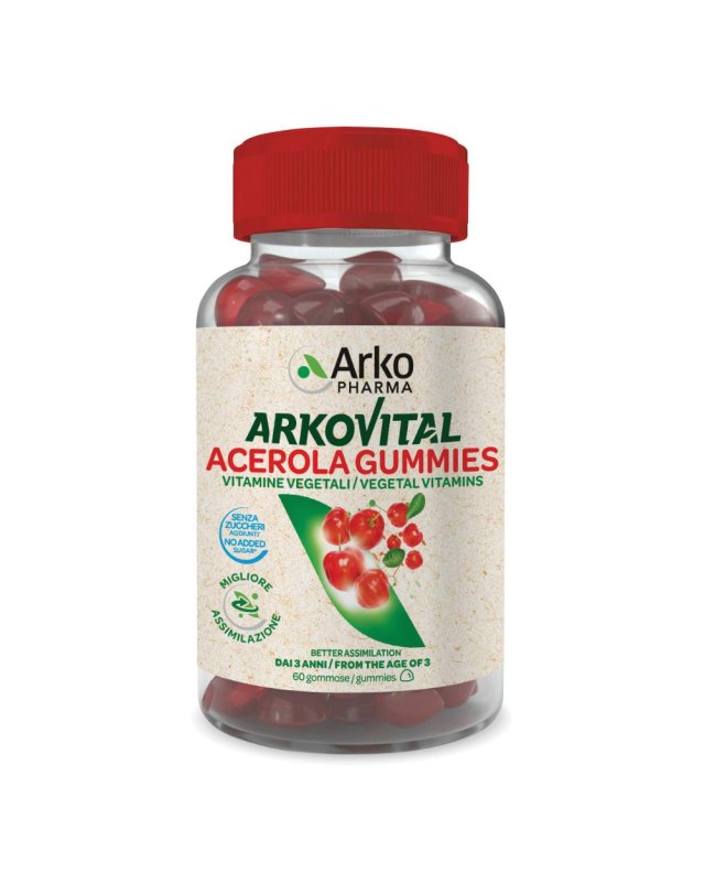 ARKOVITAL ACEROLA 60GUMMIES