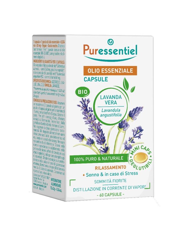 PURESS.LAVANDA VERA BIO 60CPS(RI