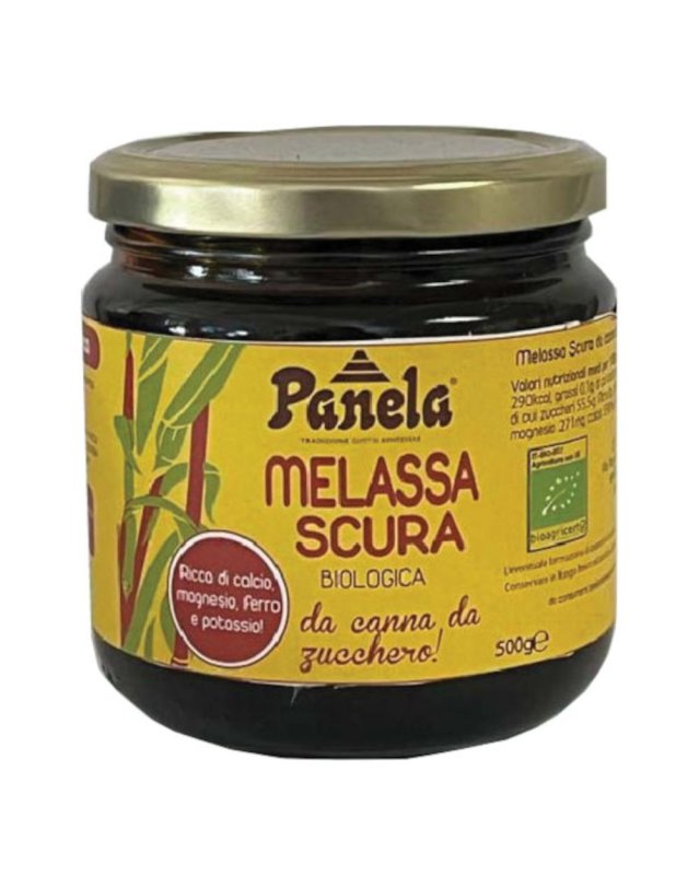 PANELA MELASSA SCURA 500G PANELA MELASSA SCURA 500G