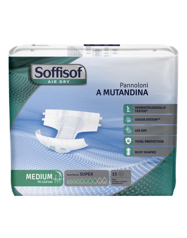 SOFFISOF AirDry P-Mut.S M 15pz