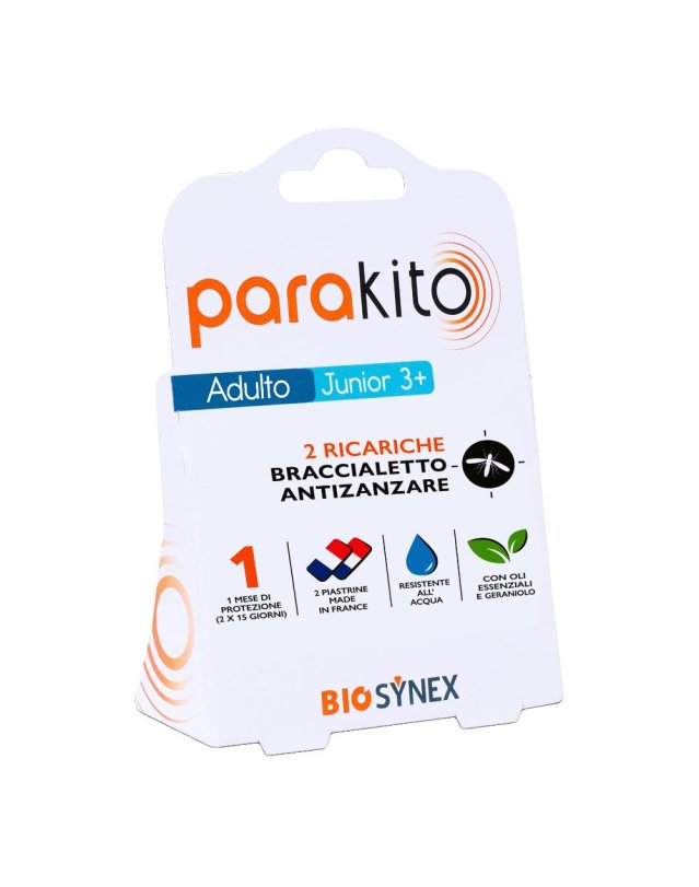 PARAKITO BRACCIALE RICARICA2PZ
