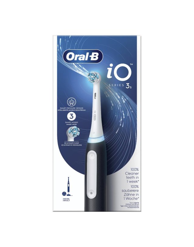 ORALB IO3S BLACK SPAZZ ELETT