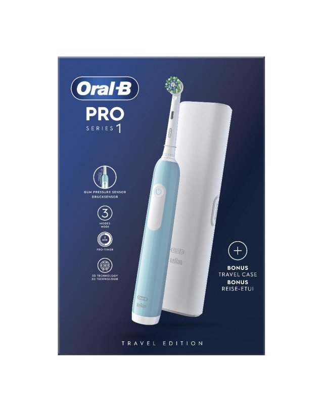 ORALB PRO 1 BLU SPAZZ ELETT+TC