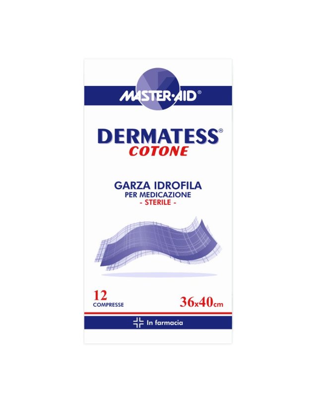 DERMATESS Cot.Garza 36x40*12pz DERMATESS Cot.Garza 36x40*12pz