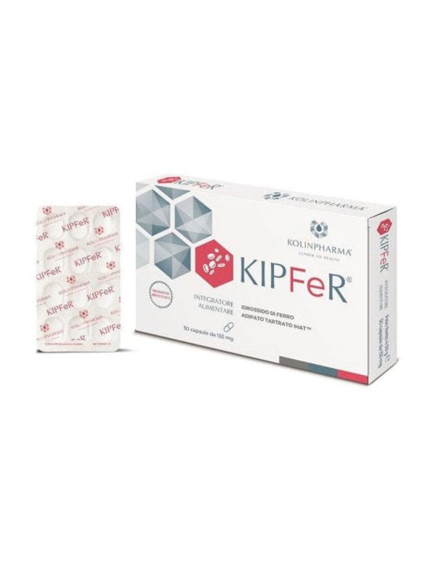 Kolinpharma Kipfer Integratore Ferro 30 Capsule