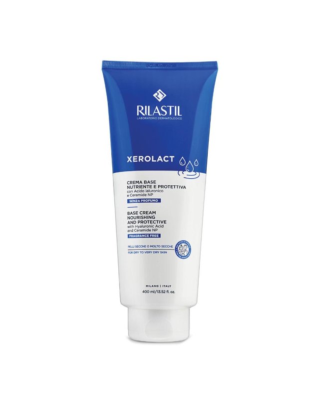 Rilastil Xerolact Crema Base Nutriente e Protettiva 400 ml