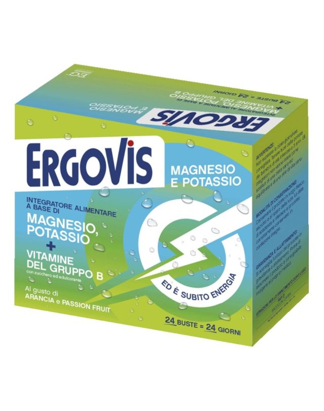 ERGOVIS MG+K VIT B C/ZUC24BUST