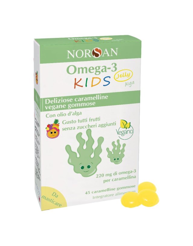 NORSAN OMEGA 3 KIDS JEL45CARAM NORSAN OMEGA 3 KIDS JEL45CARAM