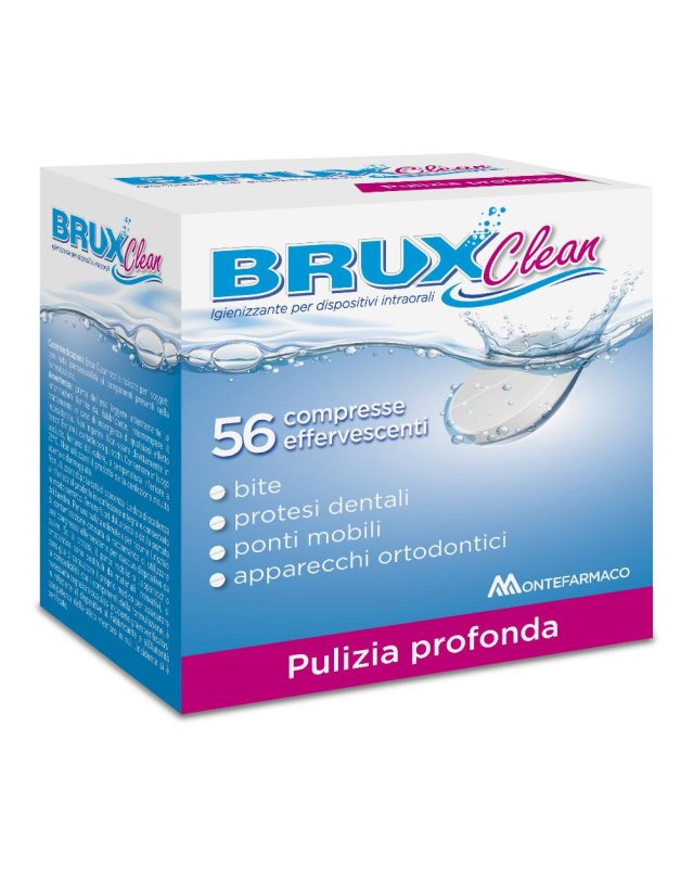 BRUX CLEAN 56CPR EFFERVESCENTI