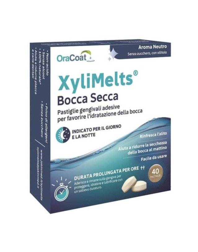 XyliMelts 40 Pastiglie Neutre - Alito Fresco XyliMelts 40 Pastiglie Neutre - Alito Fresco