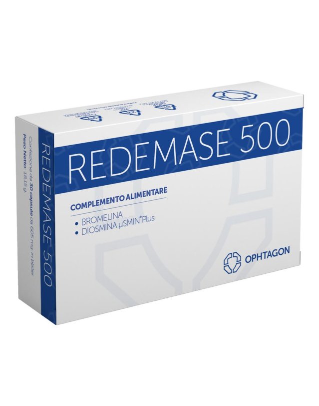 REDEMASE 500 30 Capsule - Integratore per dolore e infiammazione