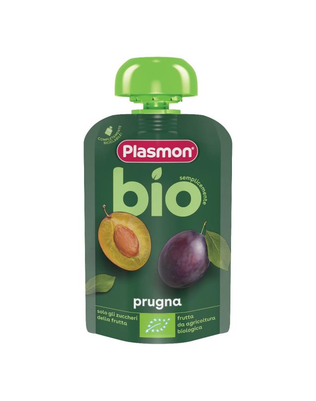 PLASMON PRUGNA BIO POUCHES100G