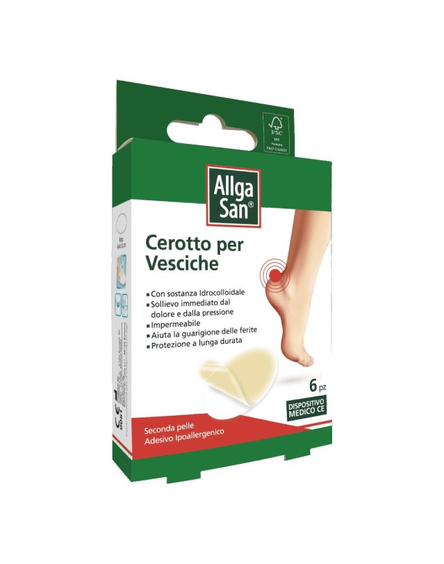 ALLGASAN CEROTTO VESCICHE 6PZ ALLGASAN CEROTTO VESCICHE 6PZ