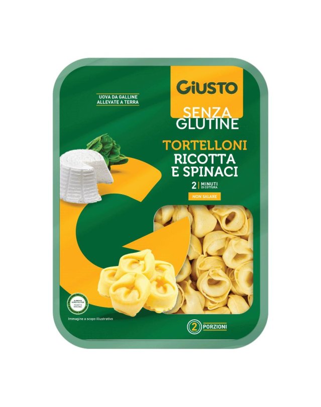 GIUSTO S/G Tortelloni Ric/Spin