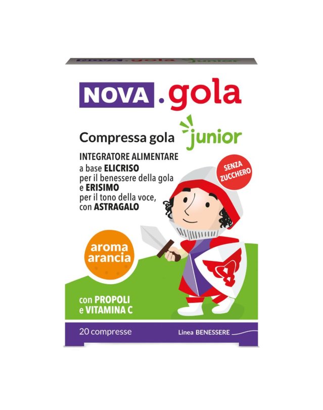 NOVA GOLA J Arancia 20 Cpr NOVA GOLA J Arancia 20 Cpr