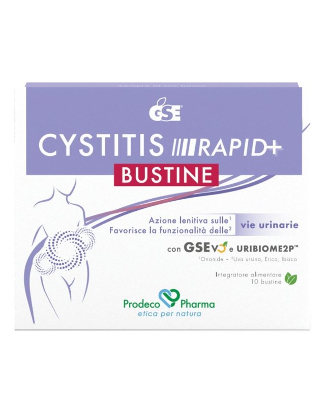 GSE CYSTITIS RAPID+ 10BUST