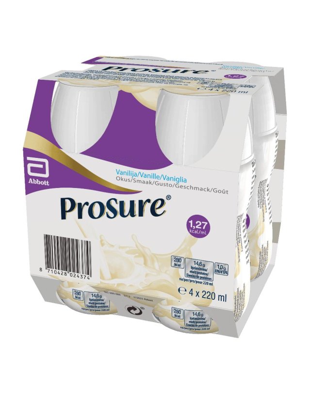 PROSURE VANILLA 4BOTT 220ML