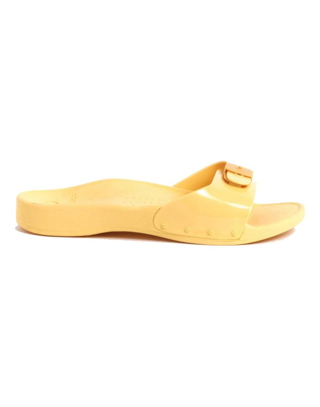 SCHOLL SUN PVC W YELLOW 37