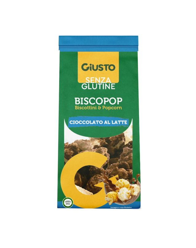 GIUSTO S/G Biscopop*80g