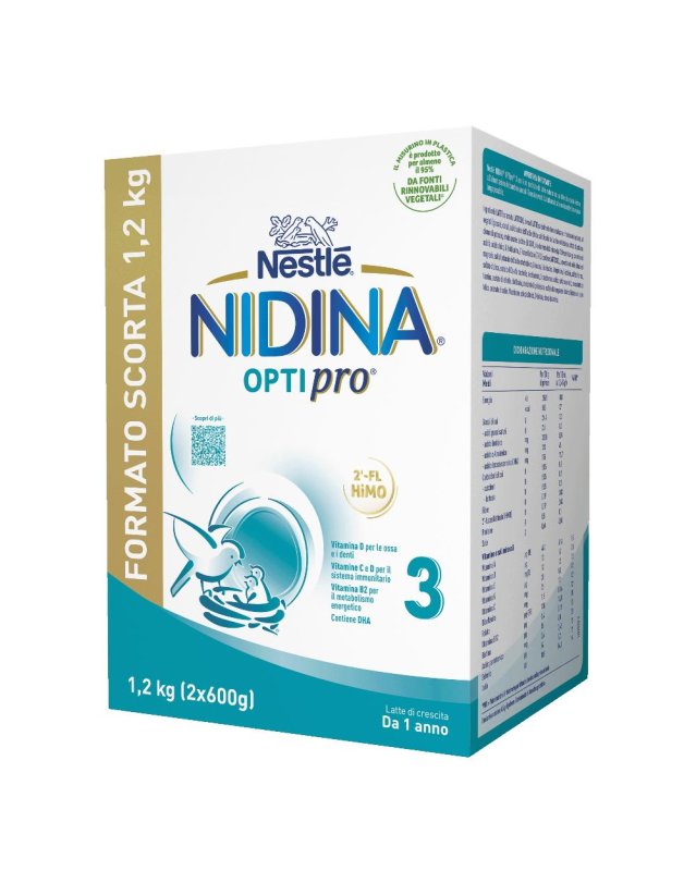 NIDINA 3 Optipro Polv.2x600g NIDINA 3 Optipro Polv.2x600g