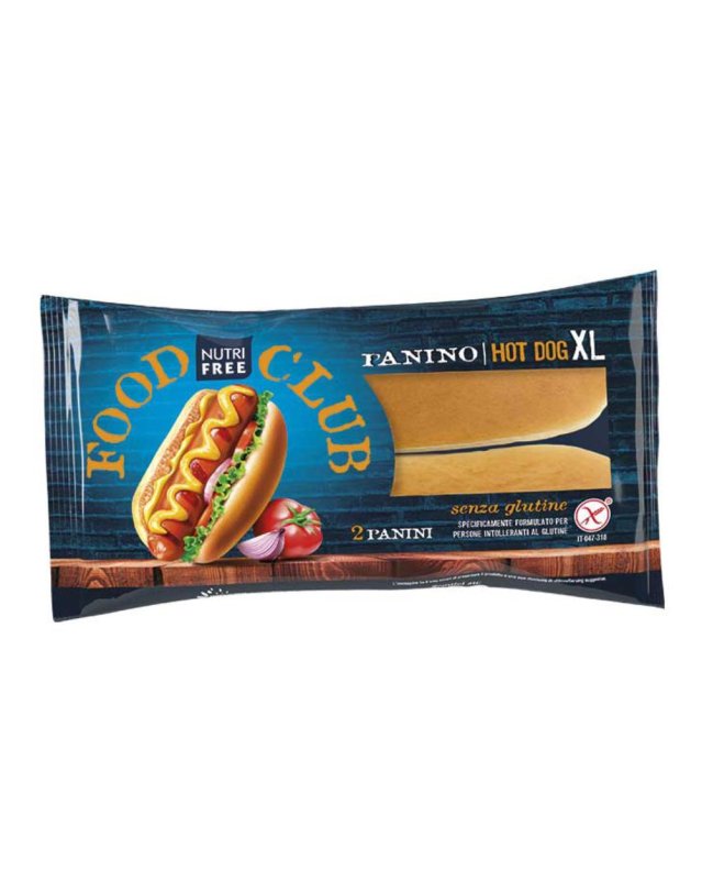 NUTRIFREE Panino HotDog XL 2pz