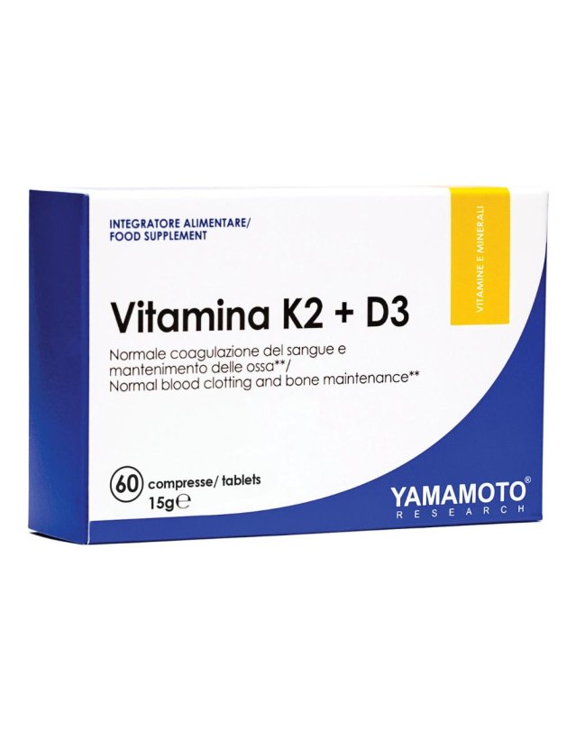 YAMAMOTO R VITAM.K2+D3 60CPR