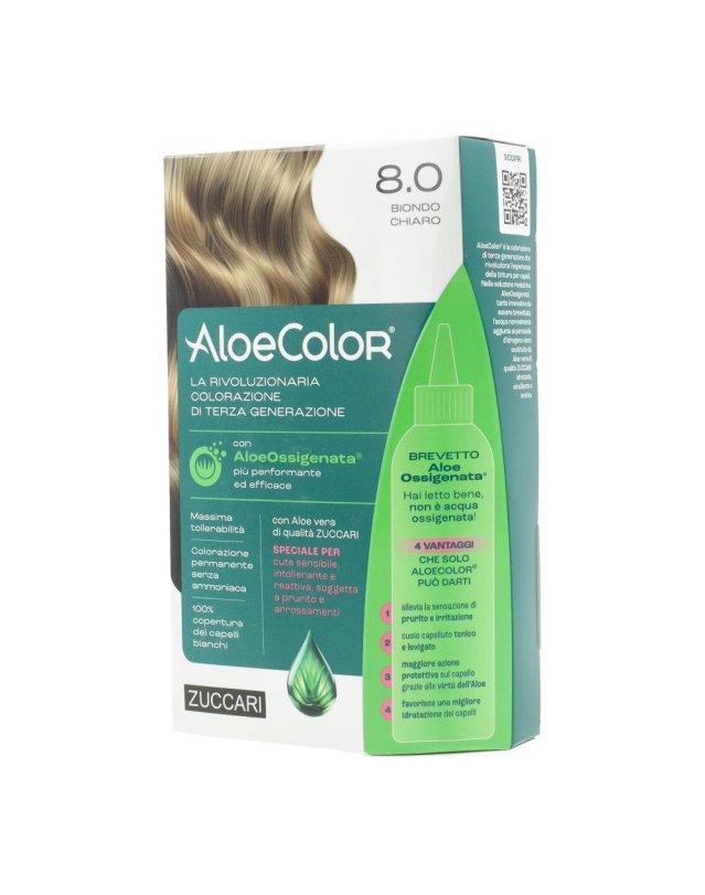 ALOECOLOR 8,0 BIONDO CHIARO